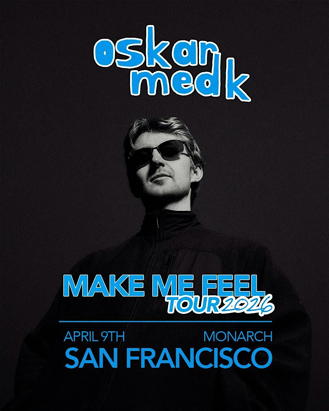 oskar med k 2026 live concert poster